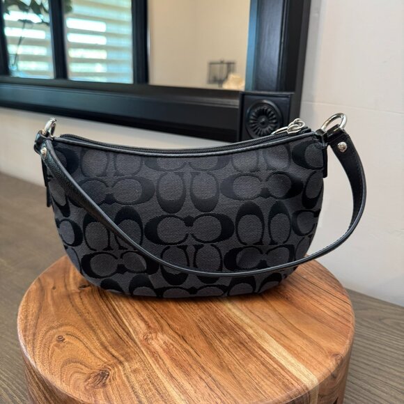 Coach Handbags - Coach Signature C Demi Mini Shoulder Bag – Black Y2K Style